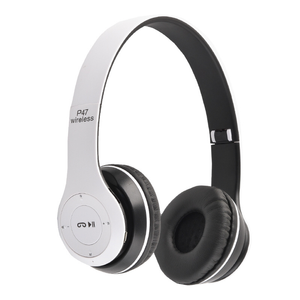 1643012511362-Belear P47 Studio On-Ear Wireless Bluetooth 5.0 White Headphones2.jpg